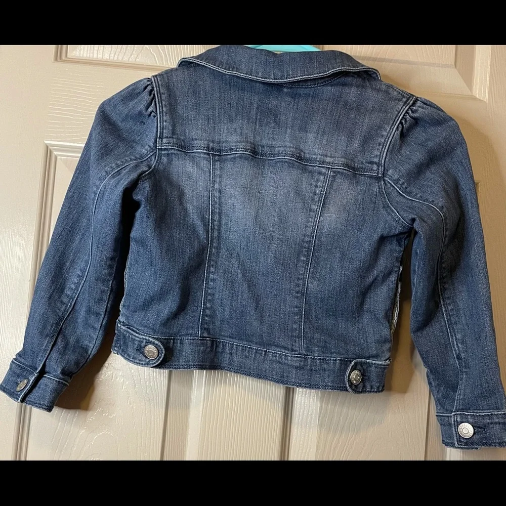 Gymboree Crop Blue Jean‎ Jacket Girl Size S (5-6)🌸